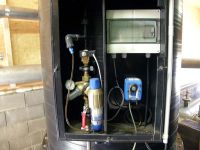 Pumpe und Steuerung für Flüssigdüngung und Wasserspülung